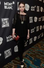 MICHELLE TRACHTENBERG at Montblanc and Urban Arts 24 Hr Plays in Santa Monica