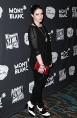 MICHELLE TRACHTENBERG at Montblanc and Urban Arts 24 Hr Plays in Santa Monica