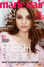 MILA KUNIS in Marie Claire Magazine