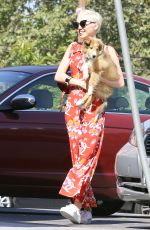 MILEY CYRUS Out and About in Studio City 2806