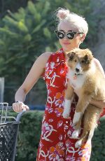 MILEY CYRUS Out and About in Studio City 2806