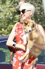 MILEY CYRUS Out and About in Studio City 2806