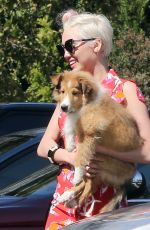 MILEY CYRUS Out and About in Studio City 2806