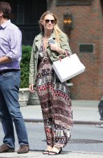 MOLLY SIMS Out and About in New York