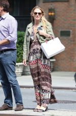 MOLLY SIMS Out and About in New York