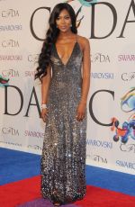 NAOMI CAMPBELL at CFDA Fashion Awards in New York