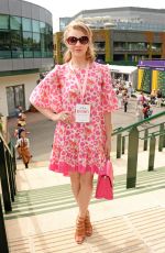 NATALIE DORMER at Evian Live Young Suite at Wimbledon in London