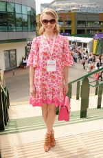 NATALIE DORMER at Evian Live Young Suite at Wimbledon in London