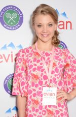 NATALIE DORMER at Evian Live Young Suite at Wimbledon in London