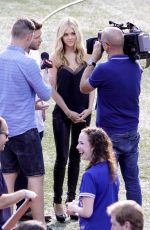 NICOLA PELTZ at Toronto Blue Jays Game in Toronto