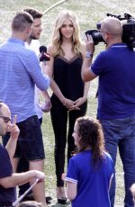 NICOLA PELTZ at Toronto Blue Jays Game in Toronto