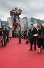 NICOLA PELTZ at Transformers: Age of Extinction Premiere in Hong Kong