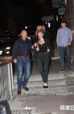 NICOLA PELTZ Out to Dinner in Hong Kong
