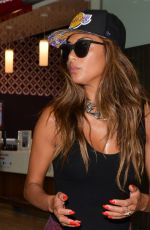 NICOLE SCHERZINGER at Heathrow Airport in London