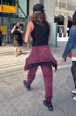 NICOLE SCHERZINGER at Heathrow Airport in London