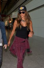 NICOLE SCHERZINGER at Heathrow Airport in London