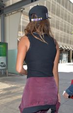 NICOLE SCHERZINGER at Heathrow Airport in London