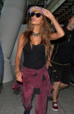 NICOLE SCHERZINGER at Heathrow Airport in London