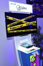OLIVIA HOLT at Nintendo Wii U Station at E3 in Los Angeles