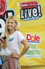 OLIVIA HOLT at Radio Disney Live! in Aurora