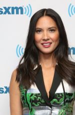 OLIVIA MUNN at AiriusXM Studios in New York