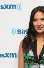 OLIVIA MUNN at AiriusXM Studios in New York