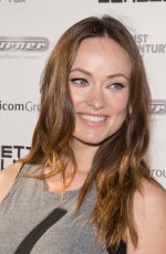 OLIVIA WILDE at Ghetto Film School 10th Annual Spring Benefit in New York