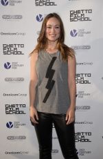 OLIVIA WILDE at Ghetto Film School 10th Annual Spring Benefit in New York