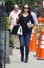 OLIVIA WILDE Heading to HBO Studio in New York
