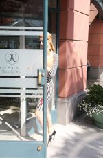 PARIS HILTON Arrives at a Spa in Los Angeles