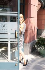 PARIS HILTON Arrives at a Spa in Los Angeles