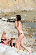 PAZ VEGA in Bikini at a Beach in Ibiza