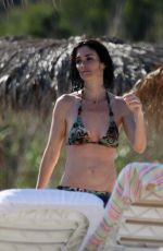 PAZ VEGA in Bikini at a Beach in Ibiza