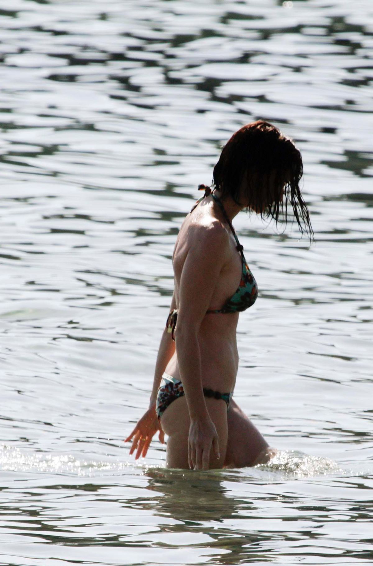 PAZ VEGA in Bikini at a Beach in Ibiza.