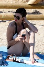 PAZ VEGA in Bikini at a Beach in Ibiza