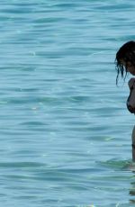 PAZ VEGA in Bikini at a Beach in Ibiza