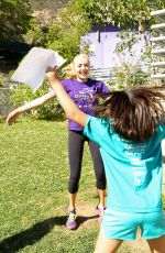 PEYTON LIST at Girls on the Run Program in Pasadena