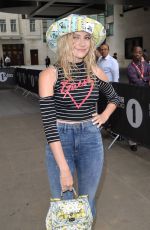 PIXIE LOTT Arrives at BBC Radio 1 in London