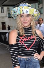 PIXIE LOTT Arrives at BBC Radio 1 in London
