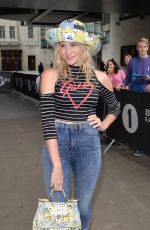 PIXIE LOTT Arrives at BBC Radio 1 in London