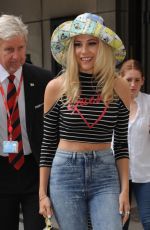 PIXIE LOTT Arrives at BBC Radio 1 in London