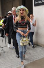 PIXIE LOTT Arrives at BBC Radio 1 in London
