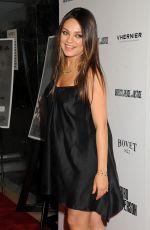 Pregnant MILA KUNIS at Third Person Premiere in Los Angeles