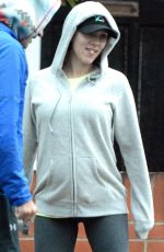Pregnant SCARLETT JOHANSSON Out and About in London
