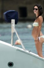 RACHEL BILSON in Bikini at a Yacht in Barbados