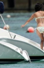 RACHEL BILSON in Bikini at a Yacht in Barbados