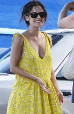 RACHEL Bilson Out and About  in Barbados