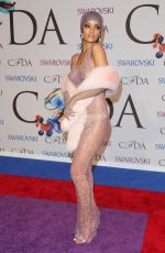 RIHANNA at CFDA Fashion Awards in New York 