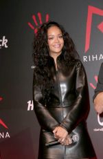 RIHANNA at Charity T-shirt Release Event with Hard Rock Cafe in Paris