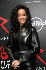 RIHANNA at Charity T-shirt Release Event with Hard Rock Cafe in Paris